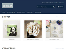Tablet Screenshot of bookishengland.co.uk
